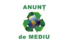 Anunț public privind decizia etapei de încadrare