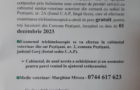 ANUNȚ – Examinare trichineloscopică a cărnii de porc